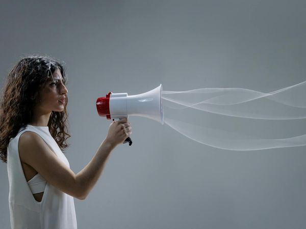 Sound waves visualization suggesting a personal rhythm.